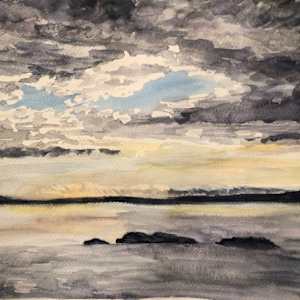 Summer Storm - Bar Harbor, ME by Mary O'Malley-Joyce