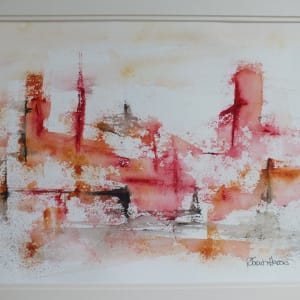 City Quay by Sarion Gravelle-Harris  Image: City Quay - Contemporary Landscapes Mounted