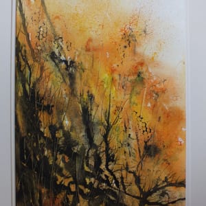 Sous-Bois Doré  Image: Sous-Bois Doré- Contemporary Landscape Monted