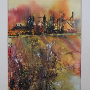 Industrial Wasteland  Image: Industrial Wasteland - Contemporary Landscapes Mounted