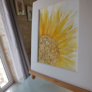Éclat de Tournesol by Sarion Gravelle-Harris  Image: Éclat de Tournesol - Mounted