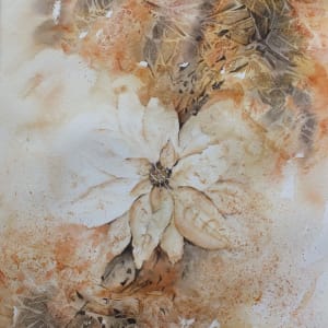 Poinsettia à La Crème by Sarion Gravelle-Harris