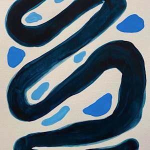 Blue by Caroline Burdett