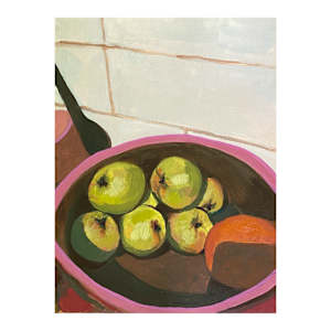 Bowl of Fruit by Caroline Burdett