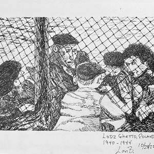 Warsaw Ghetto Visit by Lon Bender