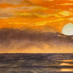 Kona Sunset by Lon Bender