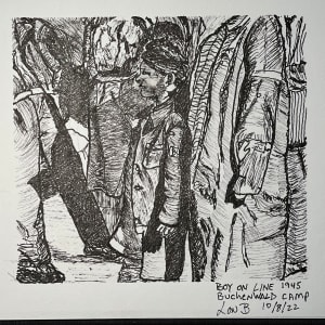 Boy waiting to be Liberated by Lon Bender