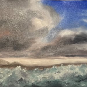 Turbulent Sea on a Stormy Day by Lon Bender