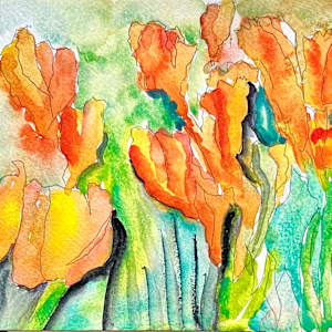 Tulips Abound by Lon Bender