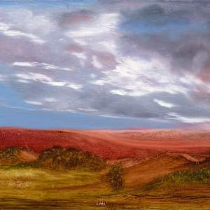 The Red Mountains Range by Lon Bender