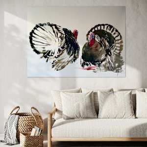 Turkey standoff by Philine van der Vegte 