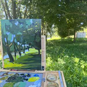 Maandagse Wetering by Philine van der Vegte 