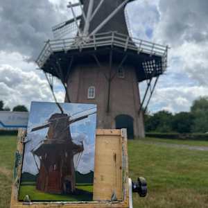 Wheat mill “De Hoop” by Philine van der Vegte 
