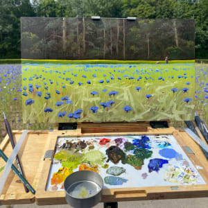 Cornflowers by Philine van der Vegte 
