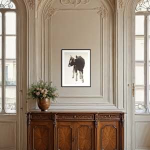 Young goat, standing by Philine van der Vegte 