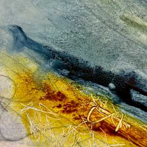 Scratched beneath the surface by Linnea Martina  Hannigan 