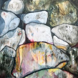 Stone’s Lyrics Series  ·  If the stones could talk _ diptych (Horizontal or Vertical) by Linnea Martina  Hannigan 