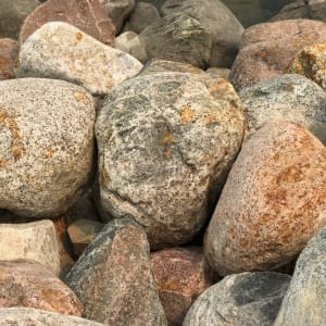 Stone’s Lyrics Series  ·  If the stones could talk _ diptych (Horizontal or Vertical) by Linnea Martina  Hannigan  Image: Inspiration Stones at Bow River & Elbow, Calgary · otôskwanihk (ᐅᑑᐢᑿᓂᕽ) meaning "at the elbow" or otôskwunee meaning "elbow"