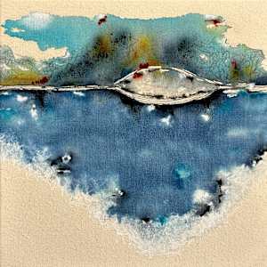 Immerse in Blue by Linnea Martina  Hannigan 