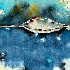 Immerse in Blue by Linnea Martina  Hannigan 