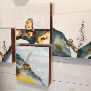 Calgary Stampede | Mini Masters Gallery | 2023 | Western Oasis by Linnea Martina  Hannigan  Image: Details of some pieces 