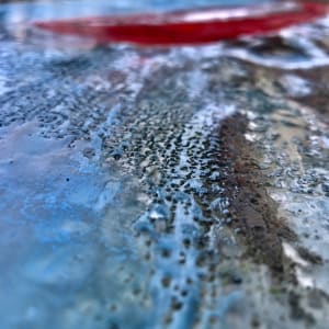 That Red Canoe ·  Image: That Red Canoe·detail·Encaustic