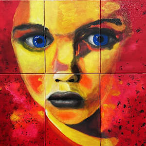 Self-Portrait by Victoria Rivera, Image 1.
