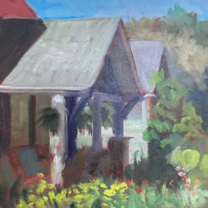 Nita's Porch Ferns by Mary Bryson