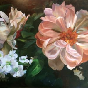 First Peony by Mary Bryson
