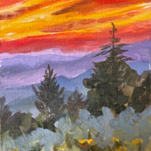 The Sky is on Fire by Mary Bryson