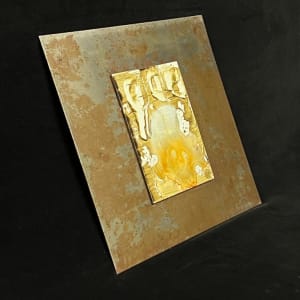 Metal tablet - 009 by Maria Cerro 