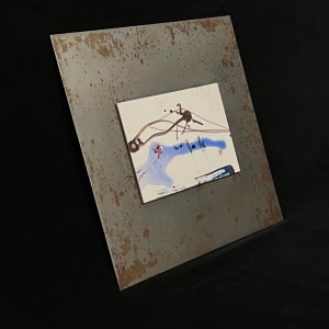 Metal tablet - 012 by Maria Cerro 