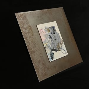 Metal tablet - 008 by Maria Cerro 