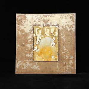 Metal tablet - 009 by Maria Cerro 