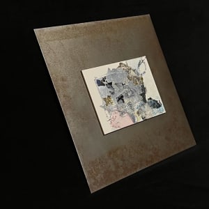 Metal tablet - 008 by Maria Cerro 