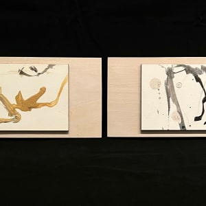 GOLD AND SILVER GESTURES by Maria Cerro 