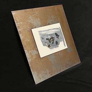 Metal Tablet - 002 by Maria Cerro 