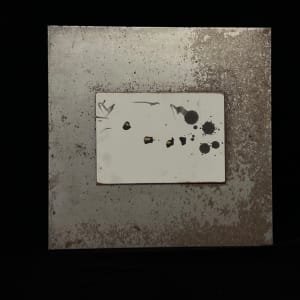 Metal tablet - 013 by Maria Cerro 