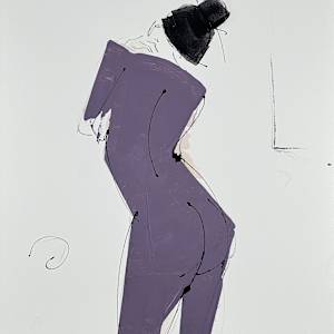 Bryn in Purple by Eric Saint Georges