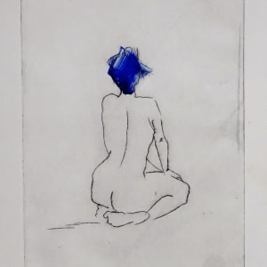 Woman Sitting Proof #6 by Eric Saint Georges