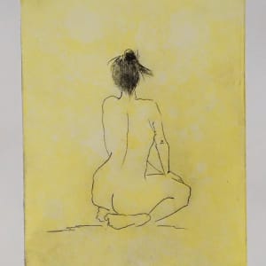 Woman Sitting Proof #4 by Eric Saint Georges
