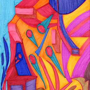 "Beyond Thought" by Marcel Roche, Image 1.