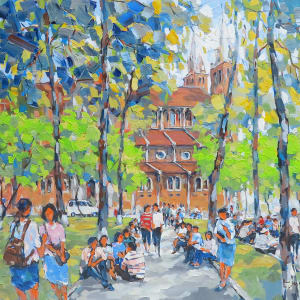 Park On Sunday by Trần Anh Huy