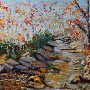 Bent Creek at Shut In Trail by Linda Riesenberg Fisler