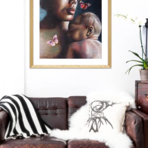 A Mother's Love (Framed) by Vanessa Turner 