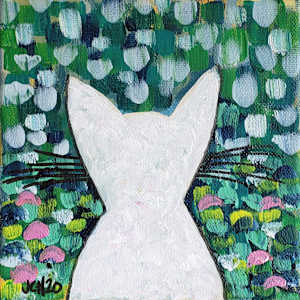 Cat Head Raindrops 2020, Image 1.