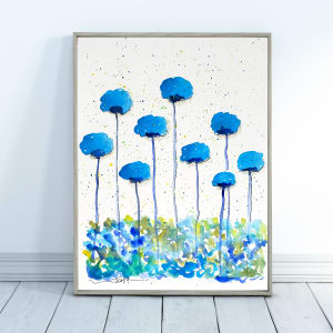 Blue Flowers 2017 
