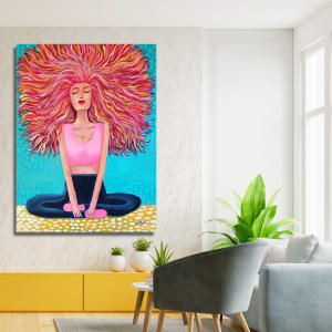 Meditation in Pink 2020 by Jo Claire Hall 
