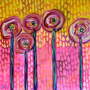 Flowers in the Rain 2020, Image 1.