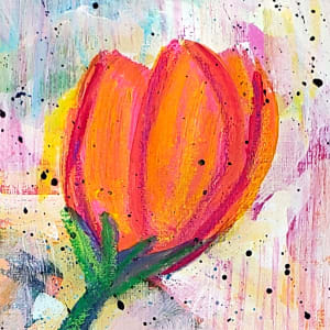 Abstract Tulips 2022  Image: closeup
